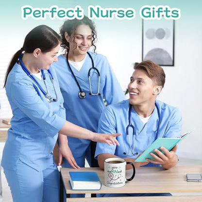 YHRJWN Nurse Graduation Gifts for Women | Ceramic Coffee Mug | 11 OZ