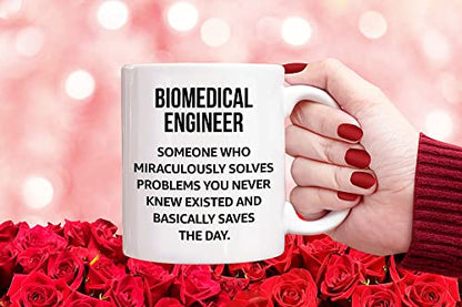 Funny Definition Biomedical Engineer PHD | Ceramic Coffee Mug | 11 OZ