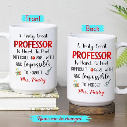 Personalized Retired Professors A Truly | Customised Coffee Mug | 11 OZ