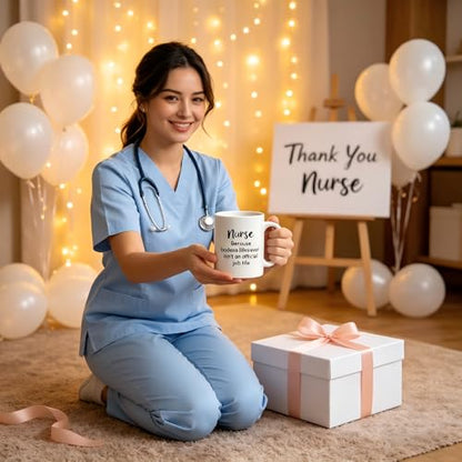 Nurse Week Gifts for Nurses Women Appreciation | Ceramic Coffee Mug | 11 OZ