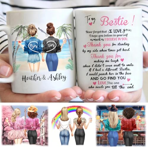 Personalized Best Friend Custom Birthday | Customised Coffee Mug | 11 OZ
