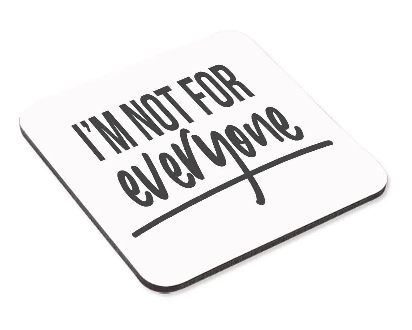 Not For Everyone Mug & Coaster Set Camping Funny Birthday Christmas Coffee Gift