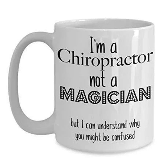 Chiropractor Mug: Funny Joke Coffee Cup - UK Made