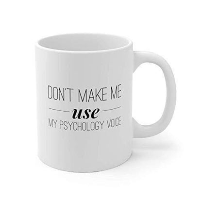 Psychology Voice Mug: Counselor Gift - UK Made