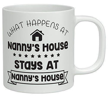 Nanny's House Mug: Funny Coffee Cup Gift - UK Made