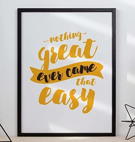 Inspirational Quote Poster: Positive Affirmation Wall Art