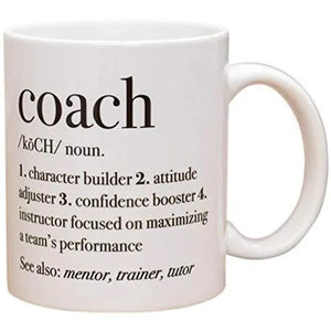 Coach Definition Mug Ã¯Â¿Â½Ã¯Â¿Â½Ã¯Â¿Â½ Gift for Mentor, Trainer, Tutor