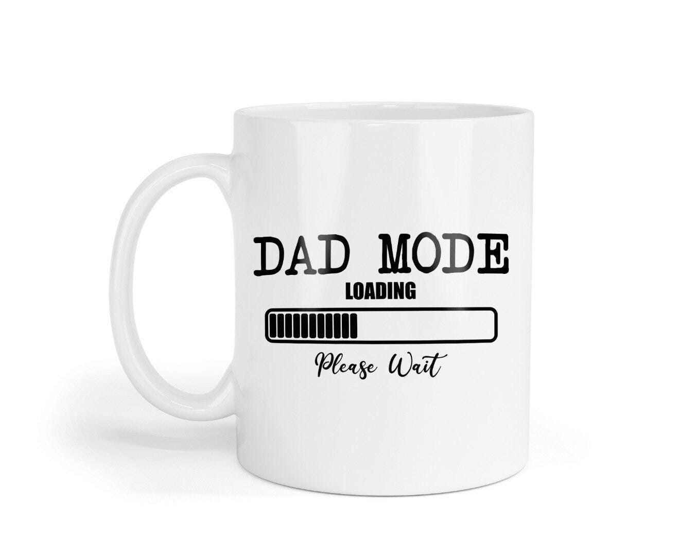 Dad Mode Loading Please Wait - Funny Laugh Novelty Mug & Coaster Coffee Tea Cup Gift