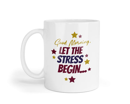 Good Morning Starry Mug: Coffee Tea Cup Gift, UK Made