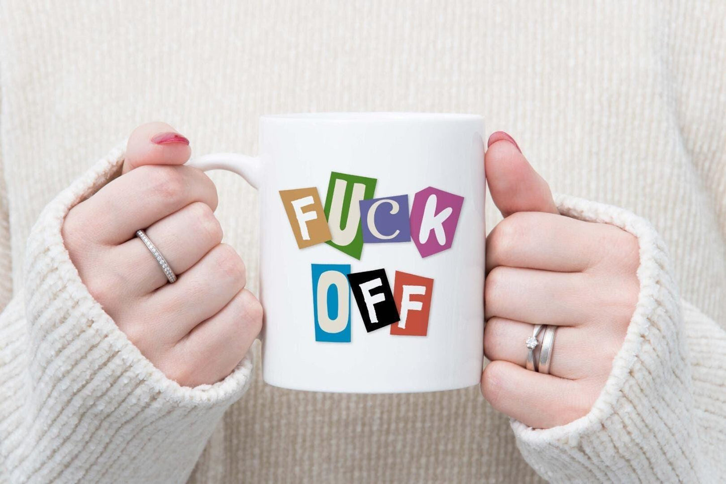 Offensive Funny Mug And Coaster Gift Set Rude Coffee Tea Cup Novelty Adult Gifts