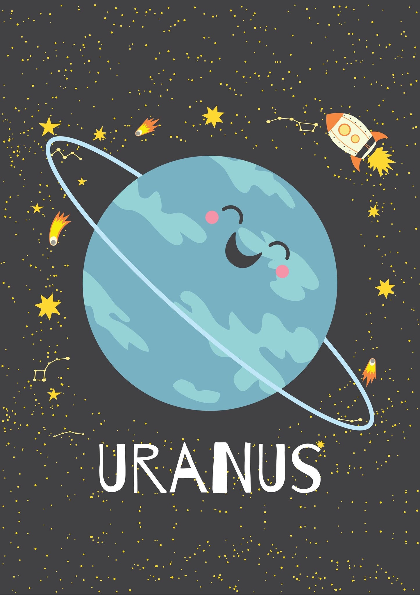 Solar System Sun Earth Planets Home Schooling Learning Educational Posters