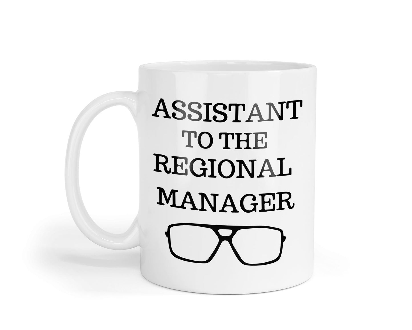 Assistant To The Regional Manager Mug: Funny Office Gift