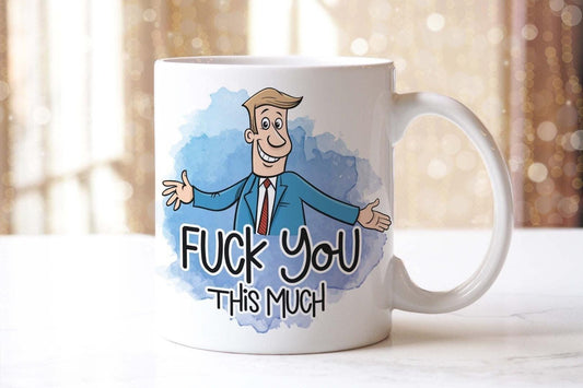 Mug & Coaster Tea Coffee Cheeky Rude Humour Novelty Office Birthday Gift Set Present Joke