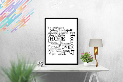 Climb Tree Ride Bike Children Kids Room Poster Decor Boys Girls Art Poster Wall