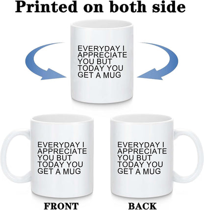 Perfect Father's Day for Dad | Ceramic Coffee Mug | Father's Day Gift | Stylish Printed Design | Tea & Coffee Cup | 11oz