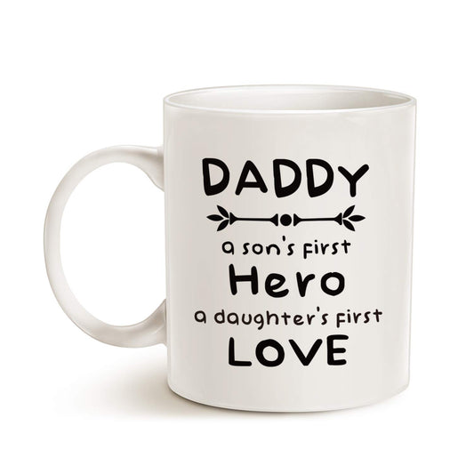 Unique Dad | Ceramic Coffee Mug | Father's Day Gift | Stylish Printed Design | Tea & Coffee Cup | 11oz