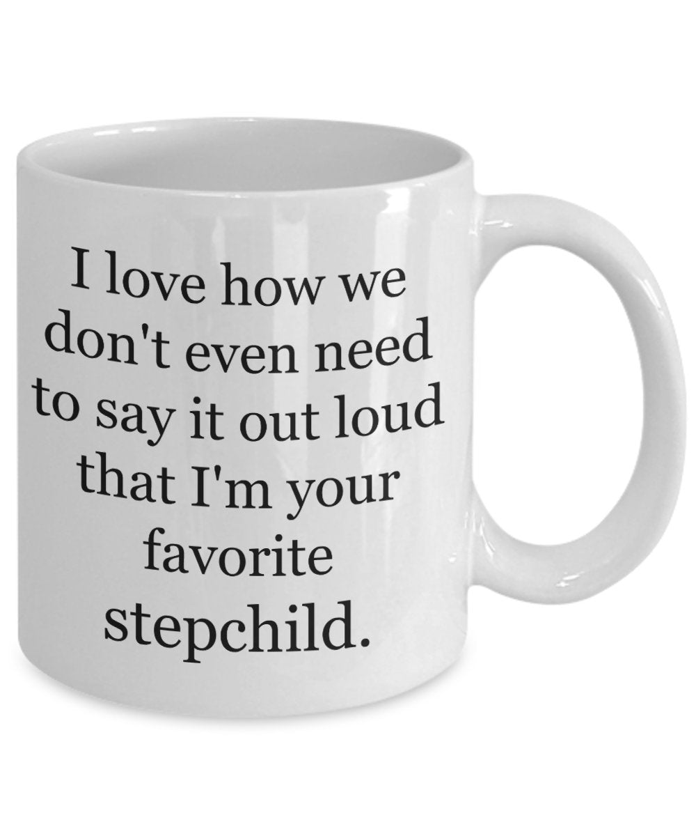 Stepmom | Ceramic Coffee Mug | Father's Day Gift | Stylish Printed Design | Tea & Coffee Cup | 11oz