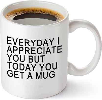 Perfect Father's Day for Dad | Ceramic Coffee Mug | Father's Day Gift | Stylish Printed Design | Tea & Coffee Cup | 11oz
