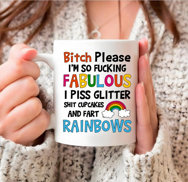 Funny Sayings Bitch Please I m So Fucking | Ceramic Coffee Mug | 11 OZ