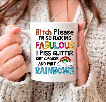 Funny Sayings Bitch Please I m So Fucking | Ceramic Coffee Mug | 11 OZ