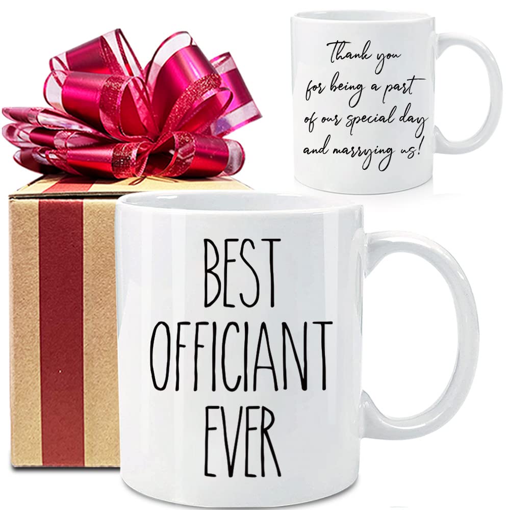 Wedding Officiant | Ceramic Coffee Mug | Father's Day Gift | Stylish Printed Design | Tea & Coffee Cup | 11oz