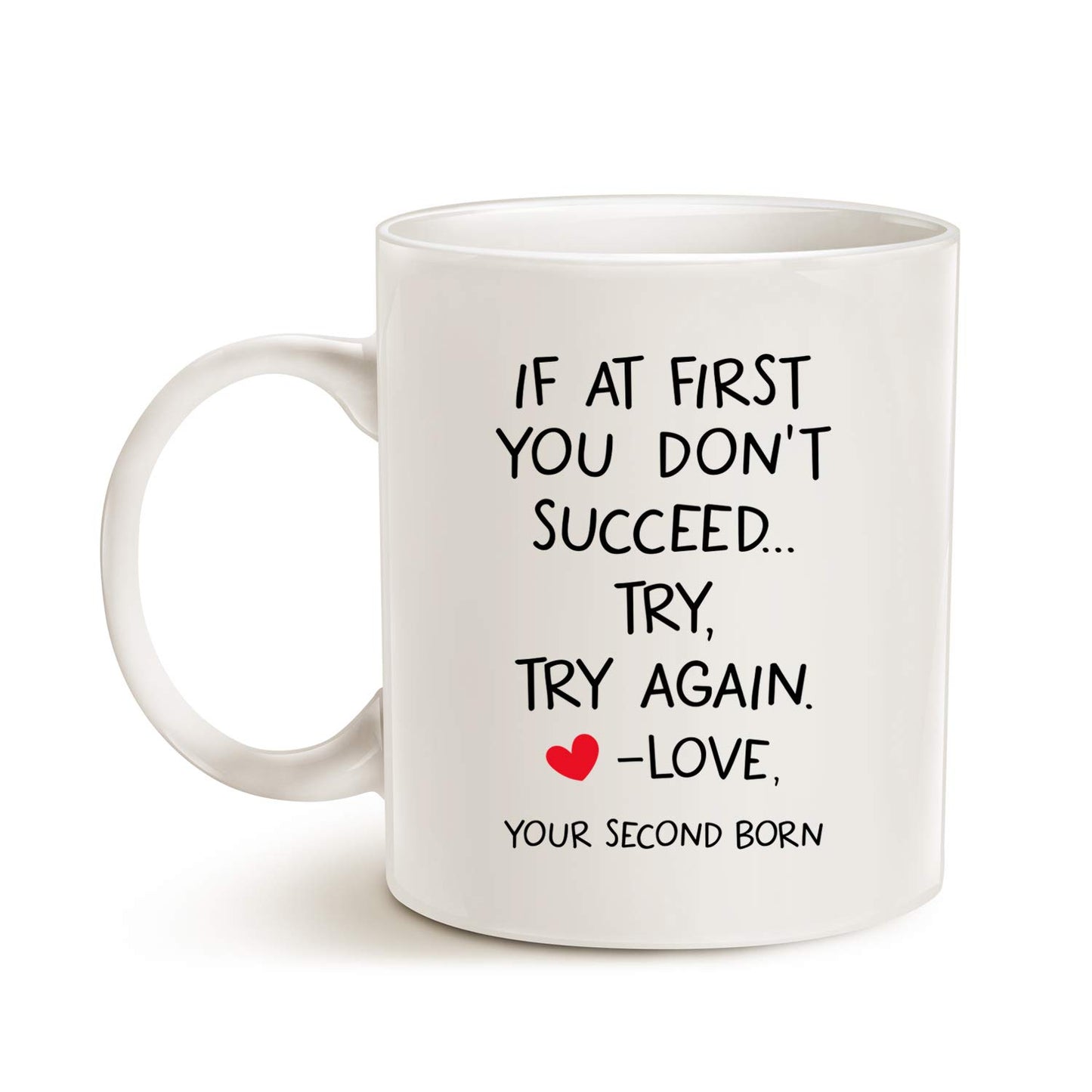 Funny Quote for Mom Dad | Ceramic Coffee Mug | Father's Day Gift | Stylish Printed Design | Tea & Coffee Cup | 11oz