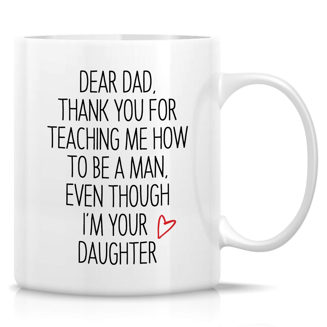 Funny | Ceramic Coffee Mug | Father's Day Gift | Stylish Printed Design | Tea & Coffee Cup | 11oz
