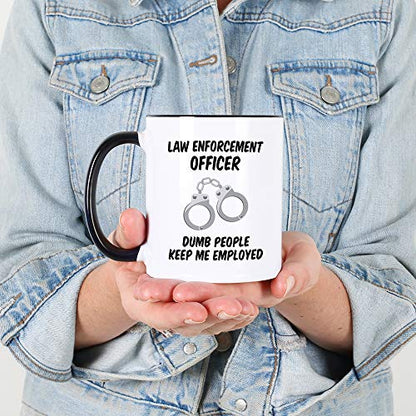 Law Enforcement Gifts for Men and Women Police | Ceramic Coffee Mug | 11 OZ