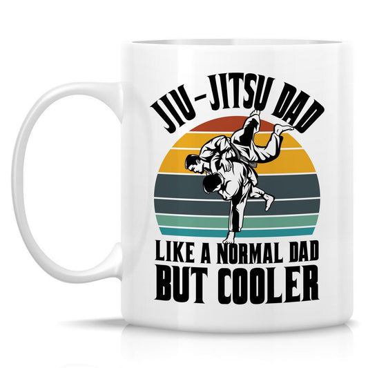Funny Jiu | Ceramic Coffee Mug | Father's Day Gift | Stylish Printed Design | Tea & Coffee Cup | 11oz