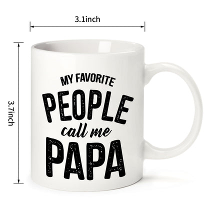 Fathers Day Dad Gifts: 11 OZ Novelty Coffee Mug | Ceramic Coffee Mug | Father's Day Gift | Stylish Printed Design | Tea & Coffee Cup | 11oz