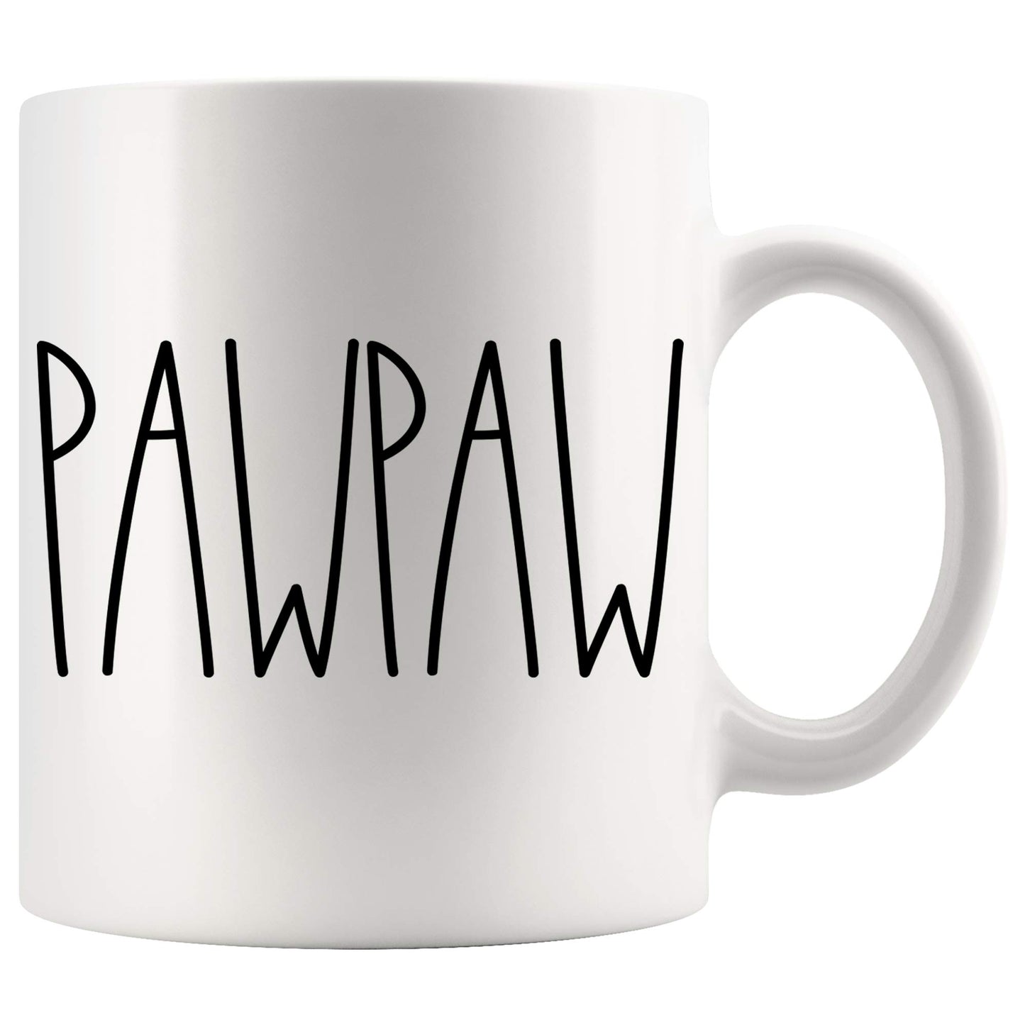 Pawpaw | Ceramic Coffee Mug | Father's Day Gift | Stylish Printed Design | Tea & Coffee Cup | 11oz