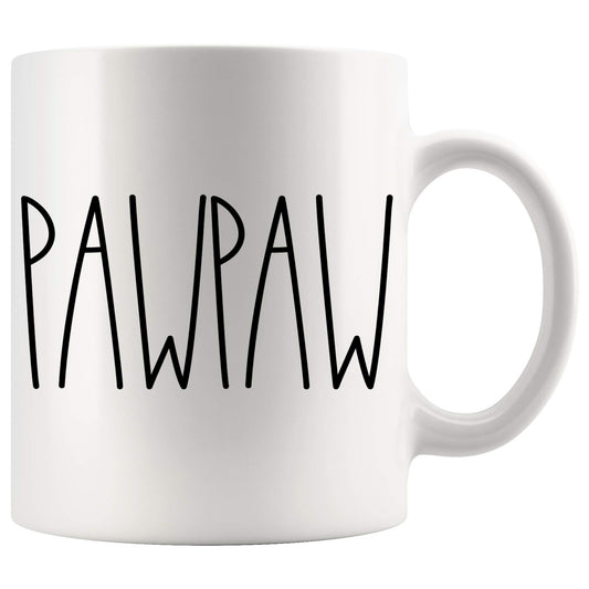 Pawpaw | Ceramic Coffee Mug | Father's Day Gift | Stylish Printed Design | Tea & Coffee Cup | 11oz