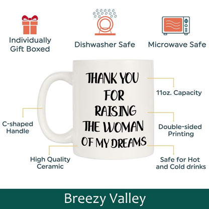 Mother | Ceramic Coffee Mug | Father's Day Gift | Stylish Printed Design | Tea & Coffee Cup | 11oz