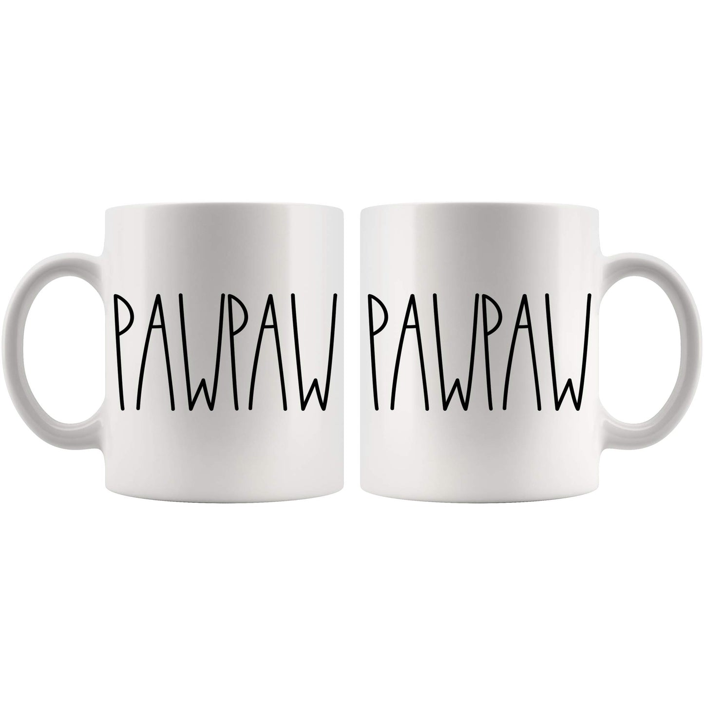 Pawpaw | Ceramic Coffee Mug | Father's Day Gift | Stylish Printed Design | Tea & Coffee Cup | 11oz