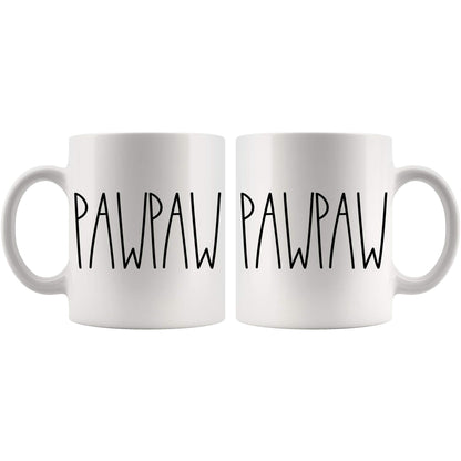 Pawpaw | Ceramic Coffee Mug | Father's Day Gift | Stylish Printed Design | Tea & Coffee Cup | 11oz