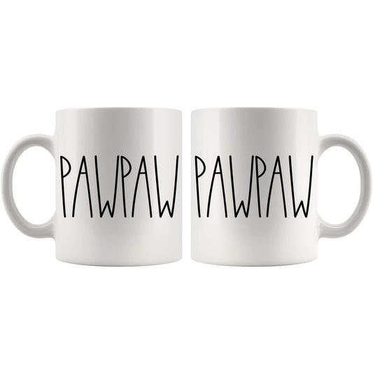 Pawpaw | Ceramic Coffee Mug | Father's Day Gift | Stylish Printed Design | Tea & Coffee Cup | 11oz