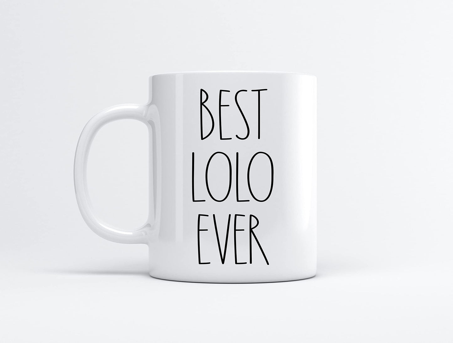 Best Lolo Ever | Ceramic Coffee Mug | Father's Day Gift | Stylish Printed Design | Tea & Coffee Cup | 11oz