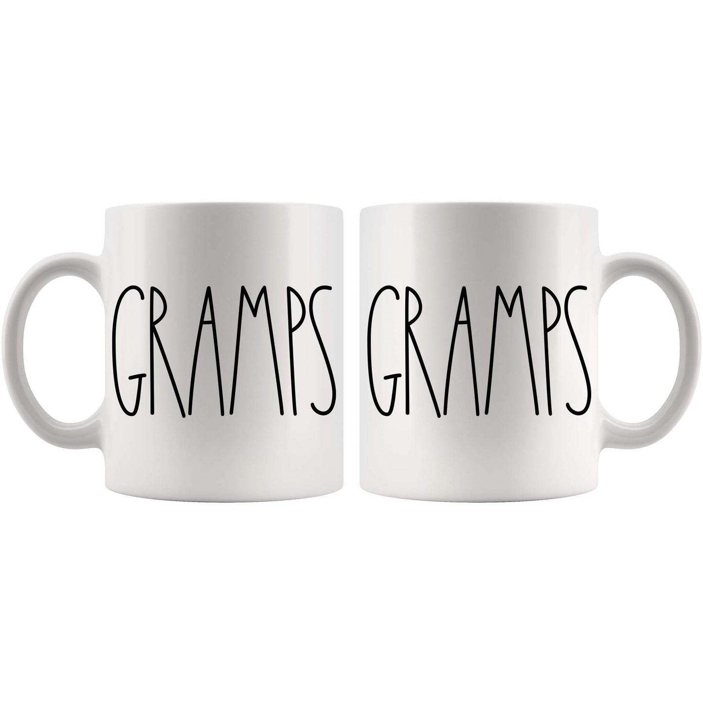 Gramps | Ceramic Coffee Mug | Father's Day Gift | Stylish Printed Design | Tea & Coffee Cup | 11oz