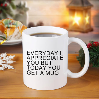 Perfect Father's Day for Dad | Ceramic Coffee Mug | Father's Day Gift | Stylish Printed Design | Tea & Coffee Cup | 11oz