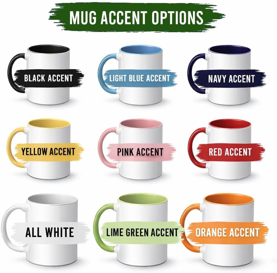 3D Personalized Gamer Dad | Ceramic Coffee Mug | Father's Day Gift | Stylish Printed Design | Tea & Coffee Cup | 11oz | Black Two-Tone Design