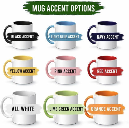 3D Personalized Gamer Dad | Ceramic Coffee Mug | Father's Day Gift | Stylish Printed Design | Tea & Coffee Cup | 11oz | Black Two-Tone Design