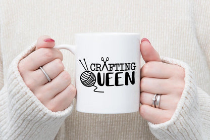 Crafting Queen Mug & Coaster Set: Artist Gift
