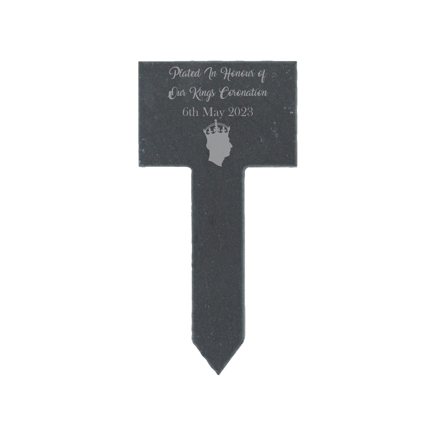 Personalised Dog Memorial Slate Plant Markers Laser Engraved Garden Labels With Any Text