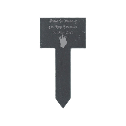 Personalised Dog Memorial Slate Plant Markers Laser Engraved Garden Labels With Any Text