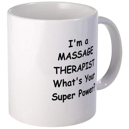 Massage Therapist Mug: Funny Novelty Coffee Cup, UK Made