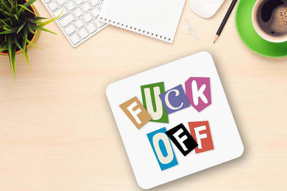 Offensive Funny Mug And Coaster Gift Set Rude Coffee Tea Cup Novelty Adult Gifts