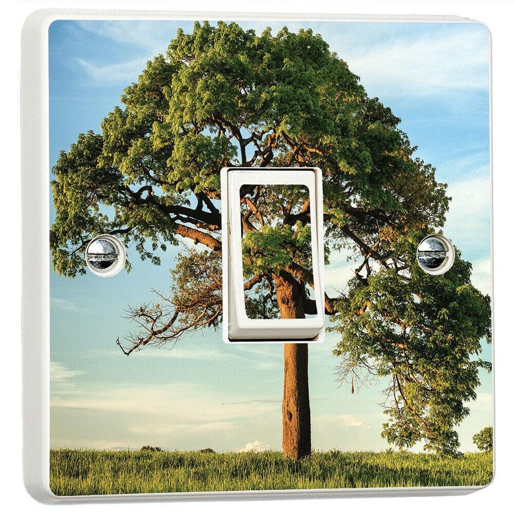 Tree Life 3d Light Switch Sticker Cover Vinyl Skin Wall Decal Bedroom Decor