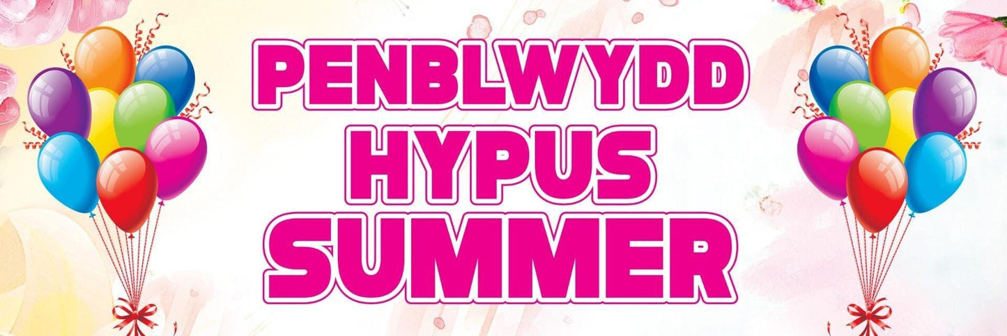 2 Personalised Welsh Birthday Party Celebration Banners Decoration Posters