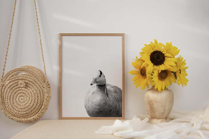 Goose Farmhouse Kids Bedroom Forest Birds Wall Art Home Decor Print Poster