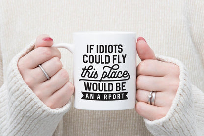 Funny Office Mug & Coaster Set: Sarcastic IT Boss Gift